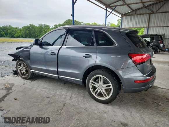 2016 Audi Q5 Premium Plus with VIN WA1L2AFP4GA083500, listed as a Copart auction lot 58299895 with 94,001 mi miles and Salvage title. Bid and sale history available at DreamBid. Image 2.