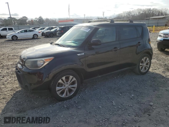 2015 Kia Soul + with VIN KNDJP3A52F7190783, listed as a Copart auction lot 48925585 with 254,801 mi miles and Clean Title. Bid and sale history available at carsss.com. Image 1.