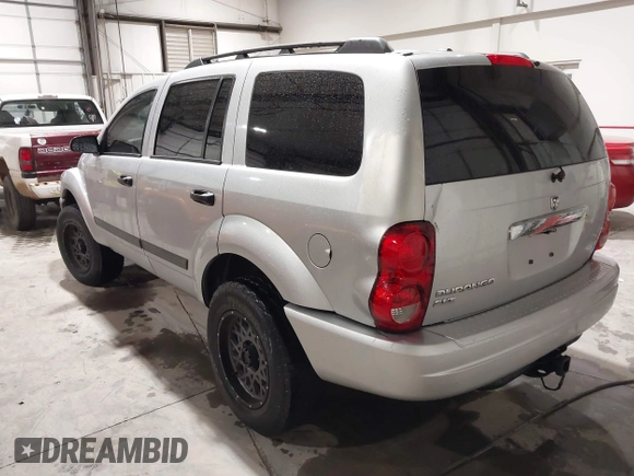 2006 Dodge Durango SLT with VIN 1D4HB48N86F190899, listed as a IAAI auction lot 41463177 with 217,574 mi miles and . Bid and sale history available at DreamBid. Image 3.