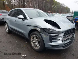 2019 Porsche Macan with VIN WP1AA2A57KLB05903, listed as a IAAI auction lot 41790396 with 56,085 mi miles and . Bid and sale history available at DreamBid. Image 1.