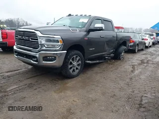 2020 Ram 2500 Big Horn with VIN 3C6UR5DJ4LG283792, listed as a IAAI auction lot 41464411 with 75,501 mi miles. Bid and sale history available at carsss.com. Image 2.