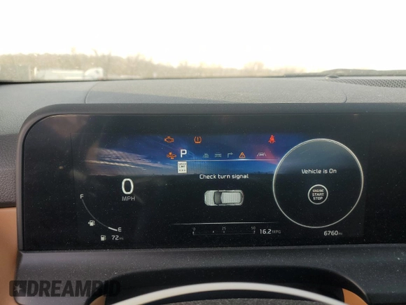 2024 Kia Seltos SX with VIN KNDETCA70R7631362, listed as a Copart auction lot 49338665 with 6,760 mi miles and Salvage title. Bid and sale history available at DreamBid. Image 9.