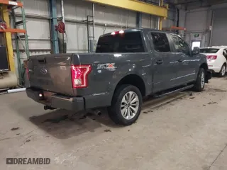 2017 Ford F-150 XL with VIN 1FTEW1EPXHFB64073, listed as a IAAI auction lot 41325557 with 93,317 mi miles. Bid and sale history available at carsss.com. Image 4.