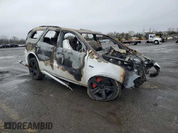 2018 Dodge Durango SRT with VIN 1C4SDJGJXJC157486, listed as a Copart auction lot 51667615 with Not Provided miles and Salvage Title. Bid and sale history available at DreamBid. Image 4.