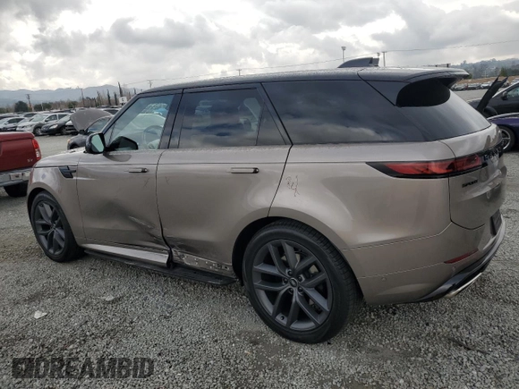 2023 Land Rover Range Rover Sport SE Dynamic with VIN SAL1L9FU9PA151555, listed as a Copart auction lot 44153095 with 4,058 mi miles and Salvage Title. Bid and sale history available at carsss.com. Image 2.