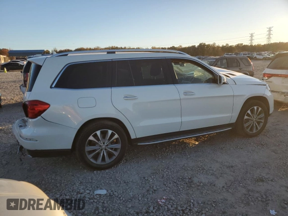 2016 Mercedes-Benz GL with VIN 4JGDF6EE2GA641769, listed as a Copart auction lot 81859134 with 156,473 mi miles and Salvage Title. Bid and sale history available at carsss.com. Image 3.