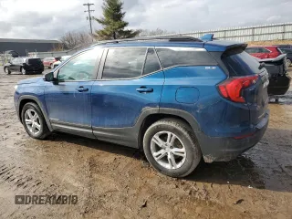 2021 GMC Terrain SLE with VIN 3GKALMEV9ML364356, listed as a Copart auction lot 47808015 with 81,532 mi miles and Non repairable. Bid and sale history available at DreamBid. Image 2.