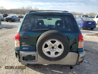 2003 Toyota RAV4 with VIN JTEGH20V430090445, listed as a Copart auction lot 49053285 with 194,824 mi miles and Salvage Title. Bid and sale history available at carsss.com. Image 6.