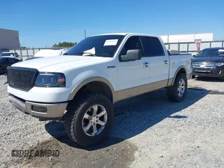 2005 Ford F-150 XLT with VIN 1FTPW12525KF04265, listed as a IAAI auction lot 41863650 with 215,895 mi miles. Bid and sale history available at carsss.com. Image 17.