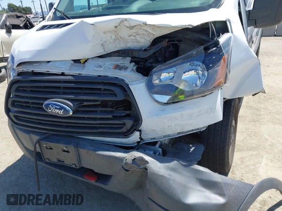 2018 Ford Transit Cargo with VIN 1FTBW3XGXJKB34600, listed as a IAAI auction lot 42017817 with 116,399 mi miles. Bid and sale history available at carsss.com. Image 6.