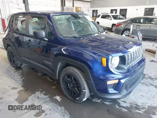 2019 Jeep Renegade Sport with VIN ZACNJAAB5KPK78427, listed as a IAAI auction lot 41239148 with 120,831 mi miles and . Bid and sale history available at DreamBid. Image 1.