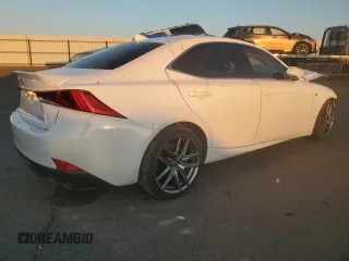 2017 Lexus IS 350 with VIN JTHBE1D26H5031374, listed as a Copart auction lot 80337564 with 65,431 mi miles and Salvage Title. Bid and sale history available at DreamBid. Image 3.