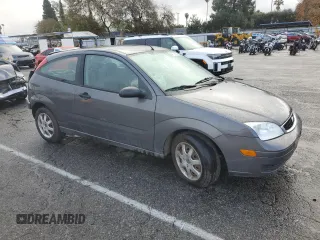 2005 Ford Focus S with VIN 3FAFP31N65R161757, listed as a Copart auction lot 44373605 with 187,145 mi miles and Salvage Title. Bid and sale history available at carsss.com. Image 4.