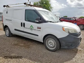 2017 Ram ProMaster City Cargo Tradesman with VIN ZFBERFAB5H6E84440, listed as a Copart auction lot 61678875 with 113,828 mi miles and Salvage title. Bid and sale history available at DreamBid. Image 4.