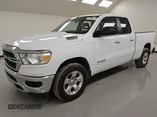 2022 Ram 1500 Big Horn with VIN 1C6RREBG3NN272774, listed as a Copart auction lot 48512665 with 102,735 mi miles and Clean title. Bid and sale history available at DreamBid. Image 1.