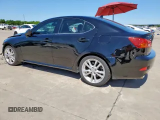 2007 Lexus IS 350 with VIN JTHBE262972009629, listed as a Copart auction lot 57758295 with 155,577 mi miles and Clean title. Bid and sale history available at DreamBid. Image 2.