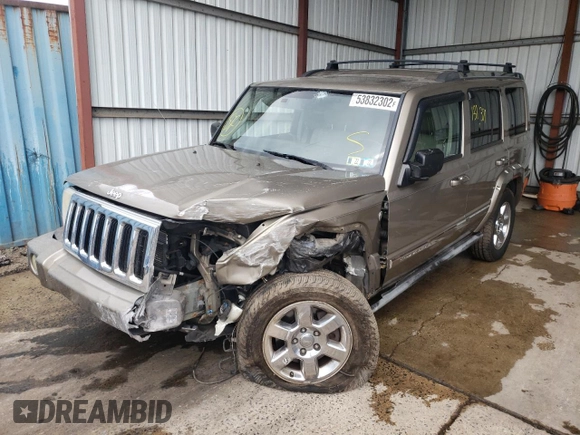 2006 Jeep Commander Limited with VIN 1J8HG58N26C105974, listed as a Copart auction lot 80878144 with 131,371 mi miles and Salvage title. Bid and sale history available at DreamBid. Image 2.