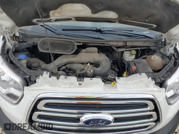 2016 Ford Transit XL z VIN 1FBZX2ZM4GKA79857, wystawiony jako Copart lot #64391035 z przebiegiem 209 241 mil mil oraz Czysty tytuł • Clean title. Historia ofert i sprzedaży dostępna na DreamBid. Obrazek 12.