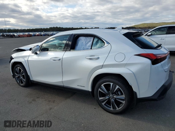 2022 Lexus UX with VIN JTHP9JBH7N2062261, listed as a Copart auction lot 53208905 with 23,920 mi miles and Clean Title. Bid and sale history available at carsss.com. Image 2.