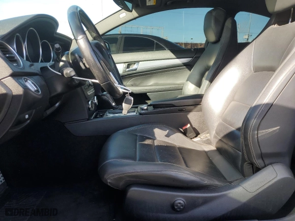 2012 Mercedes-Benz C-Class C 250 with VIN WDDGJ4HB7CF755503, listed as a Copart auction lot 45389505 with 97,380 mi miles and Salvage Title. Bid and sale history available at carsss.com. Image 7.