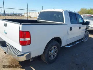 2007 Ford F-150 XLT with VIN 1FTPW12517KD34256, listed as a IAAI auction lot 41828504 with 163,516 mi miles. Bid and sale history available at carsss.com. Image 4.