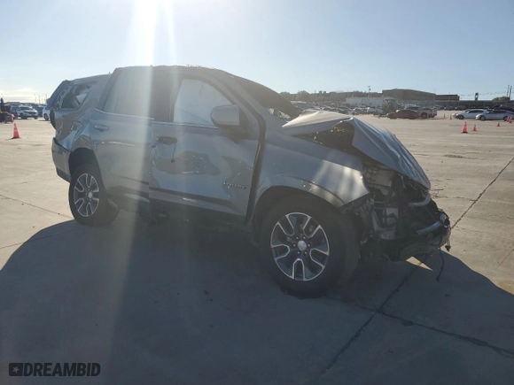 2023 Chevrolet Tahoe LS with VIN 1GNSCMKD4PR209486, listed as a Copart auction lot 81156004 with 0 mi miles and Salvage Title. Bid and sale history available at carsss.com. Image 4.