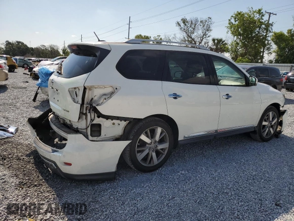 2014 Nissan Pathfinder SL with VIN 5N1AR2MN3EC675970, listed as a Copart auction lot 55131845 with 152,375 mi miles and Salvage Title. Bid and sale history available at DreamBid. Image 3.