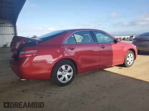 2009 Toyota Camry with VIN 4T1BE46K99U405818, listed as a Copart auction lot 54887185 with 77,964 mi miles and Salvage Title. Bid and sale history available at DreamBid. Image 3.