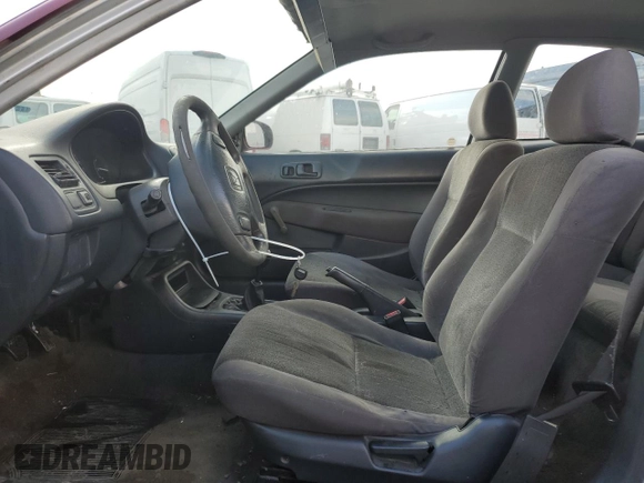 1998 Honda Civic CX with VIN 2HGEJ6327WH100766, listed as a Copart auction lot 45525865 with 265,388 mi miles and Salvage Title. Bid and sale history available at carsss.com. Image 7.
