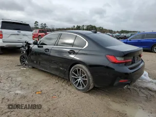 2020 BMW 3 Series 330i with VIN 3MW5R1J07L8B23382, listed as a Copart auction lot 45024295 with Not Provided miles and Salvage Title. Bid and sale history available at carsss.com. Image 2.