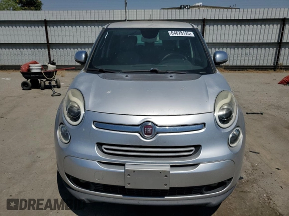 2014 FIAT 500L Lounge with VIN ZFBCFACHXEZ008504, listed as a Copart auction lot 64678195 with 98,957 mi miles and Salvage title. Bid and sale history available at DreamBid. Image 5.