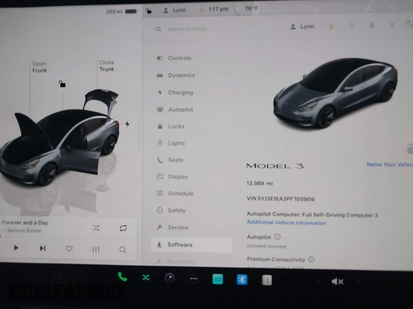 2023 Tesla Model 3 с VIN 5YJ3E1EA3PF705909, выставлен на аукционе IAAI как лот 42519796 с пробегом 13 989 миль миль и . История ставок и продаж доступна на DreamBid. Изображение 7.