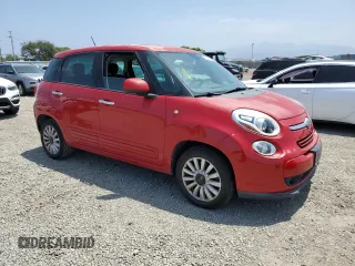 2015 FIAT 500L Easy with VIN ZFBCFABH9FZ030089, listed as a Copart auction lot 60748465 with 120,047 mi miles and Clean title. Bid and sale history available at DreamBid. Image 4.