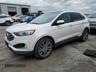 2019 Ford Edge Titanium z VIN 2FMPK4K93KBB94810, wystawiony jako Copart lot #55814495 z przebiegiem 94 602 mil mil oraz Szkoda całkowita • Salvage title. Historia ofert i sprzedaży dostępna na DreamBid. Obrazek 1.