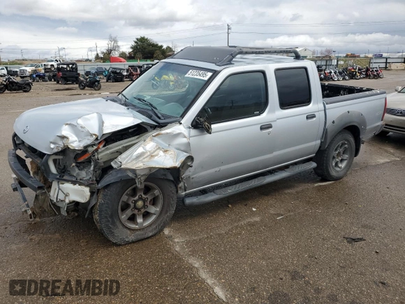 2002 Nissan Frontier SE with VIN 1N6ED27T92C379360, listed as a Copart auction lot 51235495 with 230,598 mi miles and Salvage title. Bid and sale history available at DreamBid. Image 1.