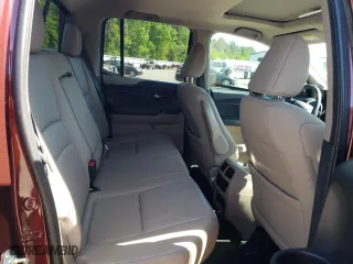 2017 Honda Ridgeline RTL-E with VIN 5FPYK3F71HB034018, listed as a Copart auction lot 51738165 with 125,242 mi miles and Salvage Title. Bid and sale history available at carsss.com. Image 10.