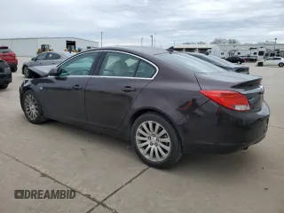 2011 Buick Regal CXL Turbo TO3 with VIN W04GX5GV3B1050715, listed as a Copart auction lot 46130405 with 127,071 mi miles and Salvage Title. Bid and sale history available at carsss.com. Image 2.