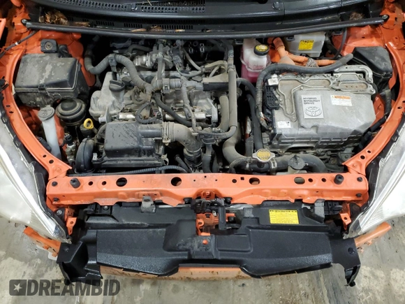 2013 Toyota Prius One with VIN JTDKDTB36D1049919, listed as a Copart auction lot 50362845 with Not Provided miles and Salvage Title. Bid and sale history available at carsss.com. Image 12.