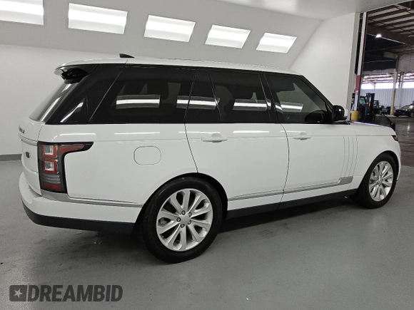 2017 Land Rover Range Rover HSE z VIN SALGS2FV6HA362419, wystawiony jako Copart lot #56659645 z przebiegiem 77 477 mil mil oraz Czysty tytuł • Clean title. Historia ofert i sprzedaży dostępna na DreamBid. Obrazek 3.