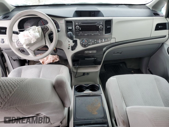 2013 Toyota Sienna LE AAS with VIN 5TDKK3DC0DS374779, listed as a Copart auction lot 46300485 with Not Provided miles and Salvage Title. Bid and sale history available at DreamBid. Image 8.