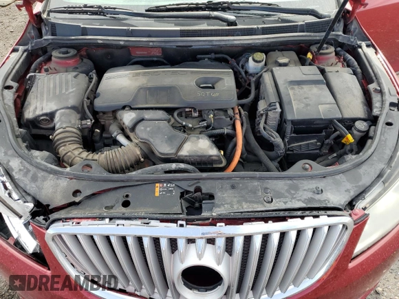2012 Buick LaCrosse Leather with VIN 1G4GC5ER8CF297803, listed as a Copart auction lot 51279375 with 150,688 mi miles and Salvage title. Bid and sale history available at DreamBid. Image 11.