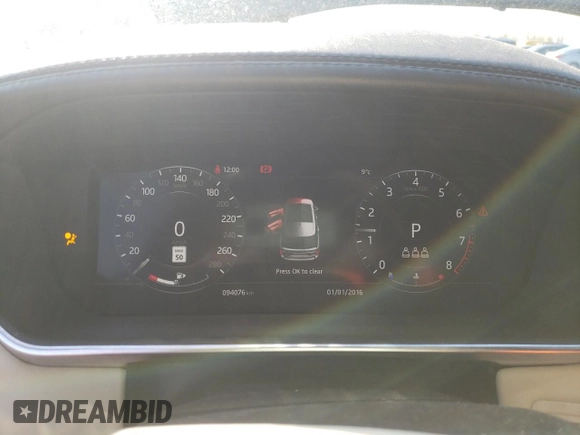 2019 Land Rover Range Rover with VIN SALGS2RE6KA520485, listed as a Copart auction lot 52770925 with 94,076 mi miles and Salvage title. Bid and sale history available at DreamBid. Image 9.