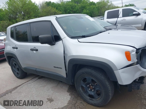 2018 Jeep Renegade Sport with VIN ZACCJAABXJPG96474, listed as a IAAI auction lot 41954257 with 95,900 mi miles and . Bid and sale history available at DreamBid. Image 13.