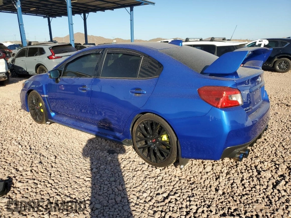 2021 Subaru WRX STI Limited with VIN JF1VA2W69M9812575, listed as a Copart auction lot 82575854 with 41,507 mi miles and Salvage Title. Bid and sale history available at carsss.com. Image 2.