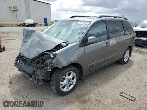 2005 Toyota Sienna XLE with VIN 5TDZA22C35S300451, listed as a Copart auction lot 52035345 with Not provided miles and Salvage title. Bid and sale history available at DreamBid. Image 1.
