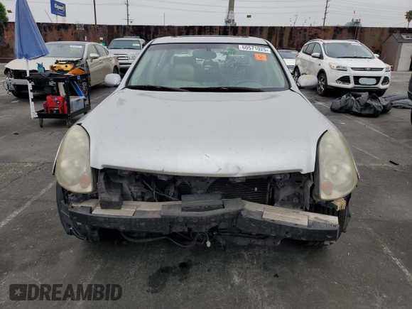 2003 Infiniti G35 w/Leather with VIN JNKCV51E73M016617, listed as a Copart auction lot 60571025 with 244,954 mi miles and Salvage title. Bid and sale history available at DreamBid. Image 5.