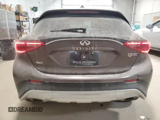 2017 Infiniti QX30 Premium with VIN SJKCH5CR9HA017539, listed as a Copart auction lot 84092934 with 89,019 mi miles and Salvage title. Bid and sale history available at DreamBid. Image 6.