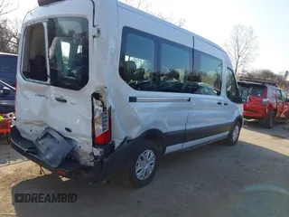 2021 Ford Transit Passenger XL with VIN 1FBAX2C89MKA49631, listed as a IAAI auction lot 41773770 with 77,260 mi miles and . Bid and sale history available at DreamBid. Image 4.