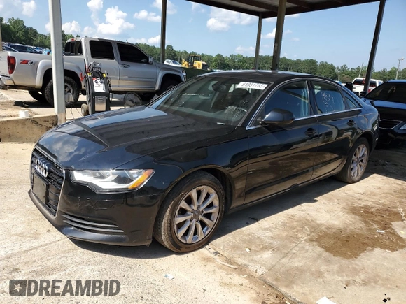 2013 Audi A6 Premium with VIN WAUCFAFC9DN096977, listed as a Copart auction lot 61931755 with 171,813 mi miles and Clean title. Bid and sale history available at DreamBid. Image 1.