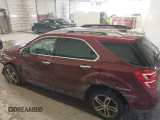 2017 Chevrolet Equinox Premier with VIN 2GNALDEK8H1586919, listed as a IAAI auction lot 41239425 with 48,382 mi miles and . Bid and sale history available at DreamBid. Image 14.